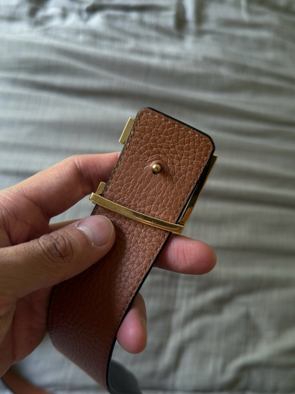 Louis Vuitton LV Initials Reversible Belt \ Black & Brown - Picture 3 of 6